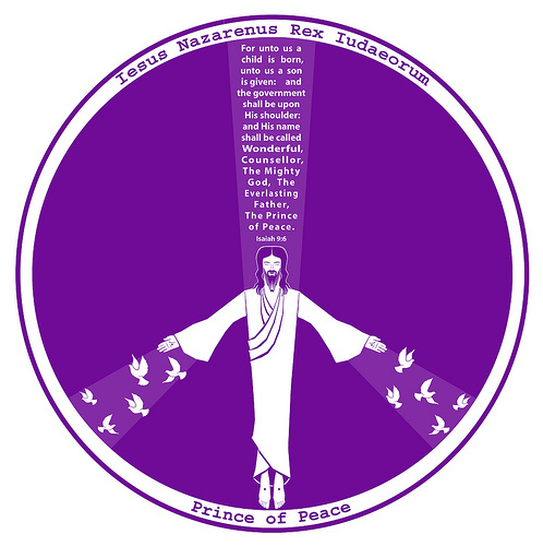 Jesus-in-Peace-sign